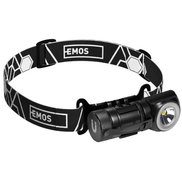 Фото - Ліхтар налобний EMOS LED P3544 500Lm Li-Ion 800 mAh налоб.пласт.